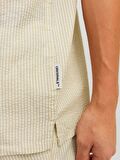 Jack&Jones Gömlek Yaka Rahat Kesim Kısa Kollu Bej Erkek Gömlek 12256772