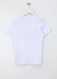 Jack & Jones Baskılı Beyaz Erkek Çocuk T-Shirt JCOLOGAN TEE SS CREW NECK SS24 JNR