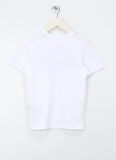 Jack & Jones Baskılı Beyaz Erkek T-Shirt JORLUCCA FASTRUNNER2 TEE SS CREW JN