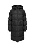 Only Siyah Kadın Kaban ONLLEA RAIN PUFFER COAT CC OTW