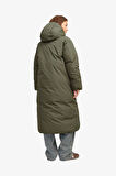 JJXX Jxlolly Kadın Yeşil Parka 12258746-GrapeLeaf