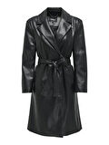 Only Bına Faux Suni Deri Kadın Trençoat 15326827