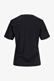 JJXX Jxmerle Kadın Siyah T-Shirt 12260607-Black