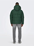Only & Sons Yeşil Erkek Mont ONSCARL LIFE QUILTED JACKET NOOS OT