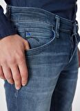 Jack & Jones Düşük Bel Slim Fit Erkek Denim Pantolon JJIGLENN JJSOLAR JOS 245 SMU