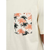 JORARUBA CONVO POCKET SS CREW NEC LN ERKEK T-SHIRT