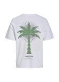Jack & Jones Bisiklet Yaka Beyaz Erkek T-Shirt JORMARBELLA BACK TEE SS CREW NECK