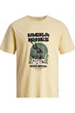 JACK&JONES JORCOCONUT SKULL TEE SS CREW NECK LN 12255192 