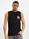 Jack & Jones Erkek Kolsuz Baskılı Oversize T-shirt - 12256261