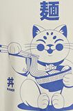 JACK&JONES JORTOKYO MARKET TEE SS CREW NECK TG LN 12256932 KREM