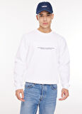 Jack & Jones Bisiklet Yaka Beyaz Erkek Sweatshırt 12261175_JPRBLULOGO SWEAT CREW EXC