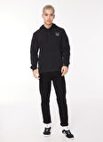 Jack & Jones Kapüşon Yaka Siyah Erkek Sweatshırt 12261182_JCODEN SWEAT HOOD EXC