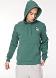 Jack & Jones Kapüşon Yaka Yeşil Erkek Sweatshırt 12261182_JCODEN SWEAT HOOD EXC