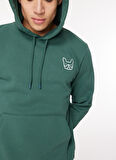 Jack & Jones Kapüşon Yaka Yeşil Erkek Sweatshırt 12261182_JCODEN SWEAT HOOD EXC