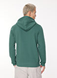 Jack & Jones Kapüşon Yaka Yeşil Erkek Sweatshırt 12261182_JCODEN SWEAT HOOD EXC