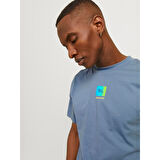 JCOBEECH LOGO SS CREW NECK LN ERKEK T-SHIRT