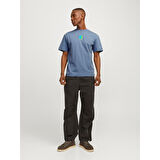 JCOBEECH LOGO SS CREW NECK LN ERKEK T-SHIRT