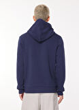 Jack & Jones Kapüşon Yaka Lacivert Erkek Sweatshırt 12261178_JORBIG SWEAT HOOD EXC
