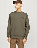Jack & Jones Jprblachad Branding Erkek Sweatshirt