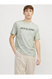 Jprblajack Ss Tee Crew Neck Fst Ln Erkek T-shirt 12256971 Green Tint