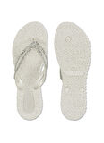 Beyaz Kadın Plaj Terliği CHEERFUL15