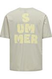 ONLY & SONS ONSMERVYN LIFE RLX SUMMER SS TEE 22029519 KREM