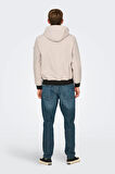 Only & Sons Erkek Onsbowıe Kapüşonlu Softshell Ceket Mont 22029276 Taş