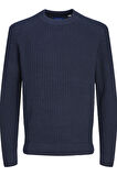 JORCODY KNIT CREW NECK LACİVERT12262127