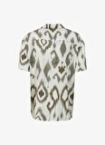 Jack & Jones Relaxed Haki Erkek Gömlek JORJEFF GALLERY AOP RESORT SHIRT SS