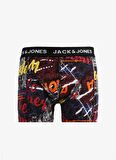 Jack & Jones Siyah Erkek Boxer 12262309_JACFREESTYLE TRUNK TRY
