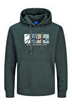 JORPORTLAND BLOCK SWEAT HOOD LN YEŞİL12262421 