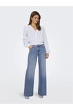 ONLBRITNEY LOW WIDE DNM AZG Kadın Medium Blue Denim  - 15321397