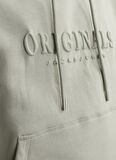 Jack & Jones Kapüşon Yaka Gri Erkek Sweatshırt 12262811_JORFREDERIKSBERG SWEAT HOO