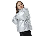 Name it kids Nkfmisty Puffer Çocuk Günlük Mont 13233969-SILVER Gri