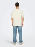 ONSDISTRESS RLX SS TEE Erkek Beyaz T-Shirt - OS22030505