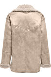 ONLYLVA BONDED COLLAR COAT CC OTW KREM 15322037 