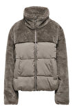ONLWANJA FUR PUFFER MIX JACKET CC OTW A.HAKİ15292945 