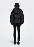 Only Antrasit Kadın Mont ONLHOPE SHORT PUFFER JACKET CC OTW