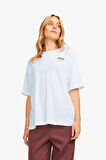 JJXX Jxnelly Kadın Beyaz T-Shirt 12260615-BrightWhite