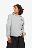 JJXX Jxnelly Kadın Gri Sweatshirt 12260618-LightGreyMelange