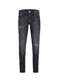 JJILIAM JJORIGINAL SQ 746 Siyah Erkek Skinny Fit Denim Pantolon 12249123