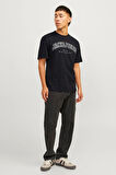 Jack & Jones Erkek Jjecaleb Varsity Tişört 12257579
