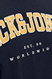 Jack & Jones Erkek Jjecaleb Varsity Tişört 12257579