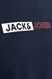 Erkek JJECORP LOGO PLAY SS Baskılı T-Shirt - Beyaz Lacivert | S