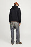 JJECORP LOGO SWEAT HOOD NOOS SİYAH-2