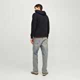 Jack Jones Sweat Hood Logo 2 Col