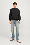Jack & Jones Erkek Siyah Sweatshırt (Model Kodu: 12257853 )