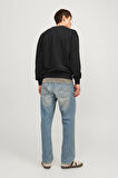 Jack & Jones Erkek Siyah Sweatshırt (Model Kodu: 12257853 )
