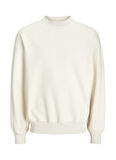 Jack & Jones Bisiklet Yaka Ekru Erkek Sweatshırt 12259945_JJEURBAN EDGE SWEAT CREW N