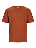 Erkek JJEORGANIC BASIC TEE SS O-NECK NOOS T-Shirt-Tarçın | M